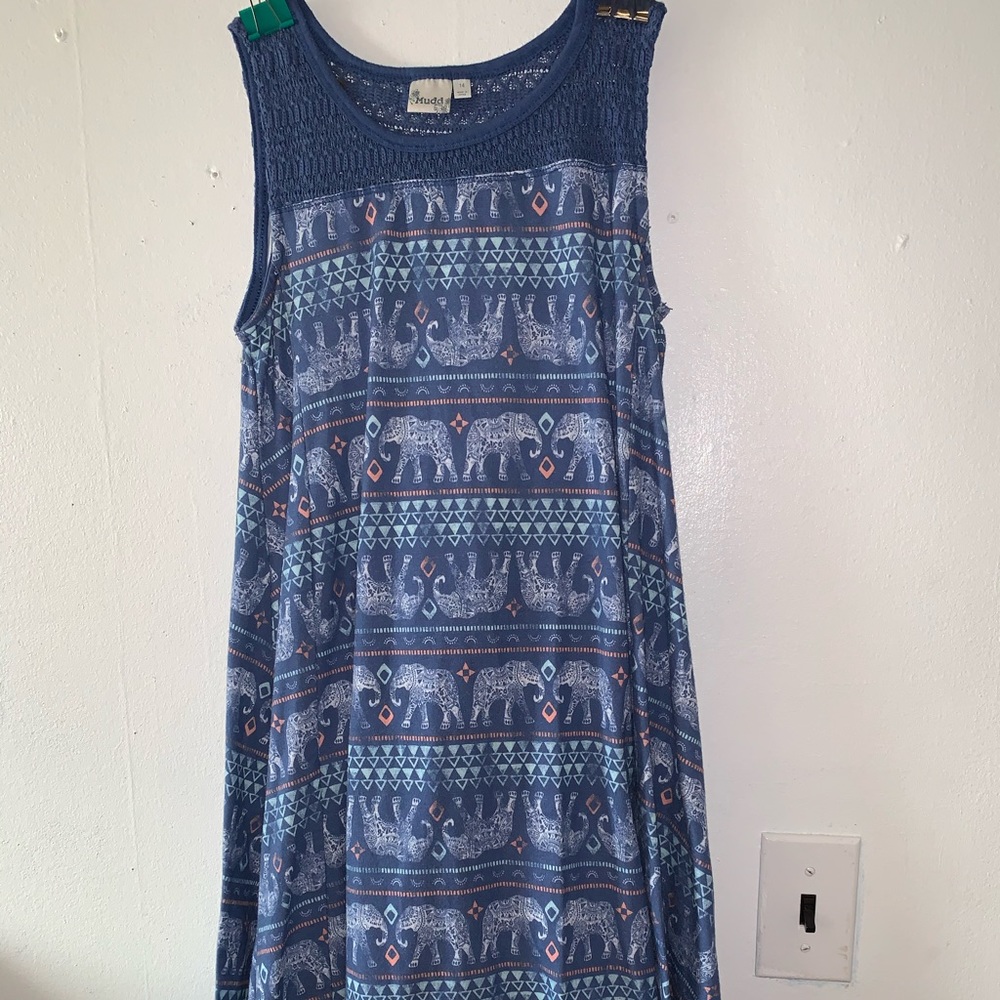 ‘Mudd' Girls Elephant Dress